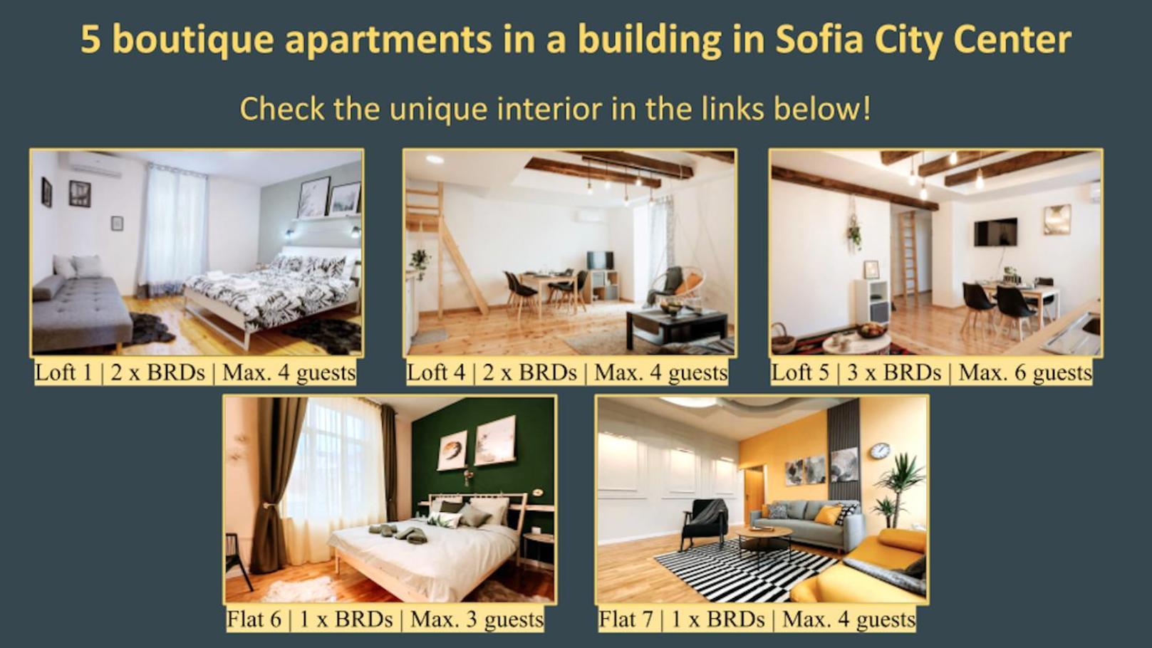 Artiesta - 5 Apartments София Экстерьер фото